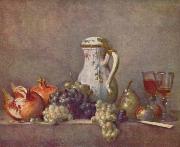 Jean Simeon Chardin Stilleben mit Porzellankanne oil painting